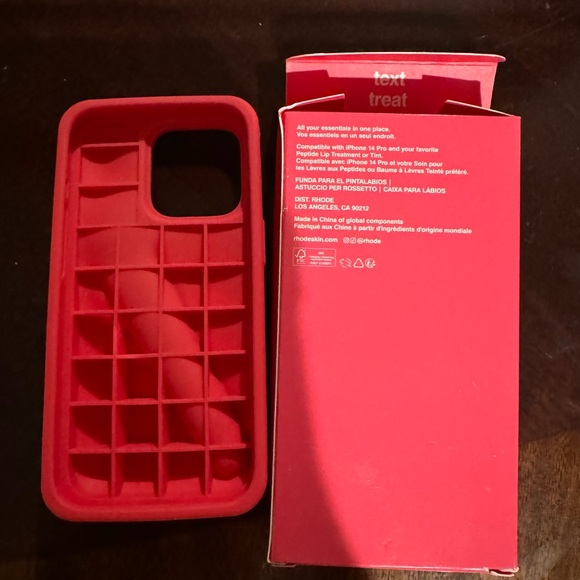 RHODE summer Limited Edition Phone Case ~ IPhone 14 Pro ~ Guava spritz - Picture 3 of 5